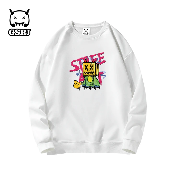 Monster Print Sweatshirt